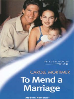 cover image of To mend a marriage